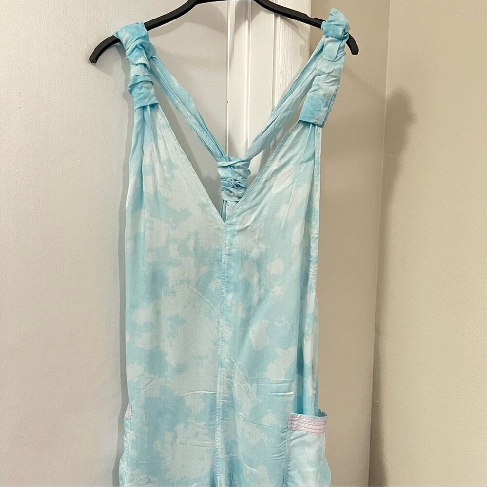 Free People Blue Beach Break Jumpsuit Size Extra Small XS - Picture 6 of 15